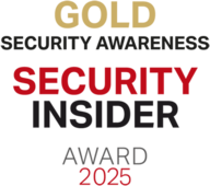 Gold für die G DATA Security Awareness Trainings Siegel des Security Insider Awards Gold für "Security Awareness"