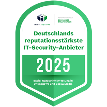 Deutschlands reputationsstärkste IT-Security-Anbieter