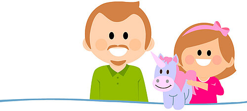 Familie glücklich dank sicherem Online Banking