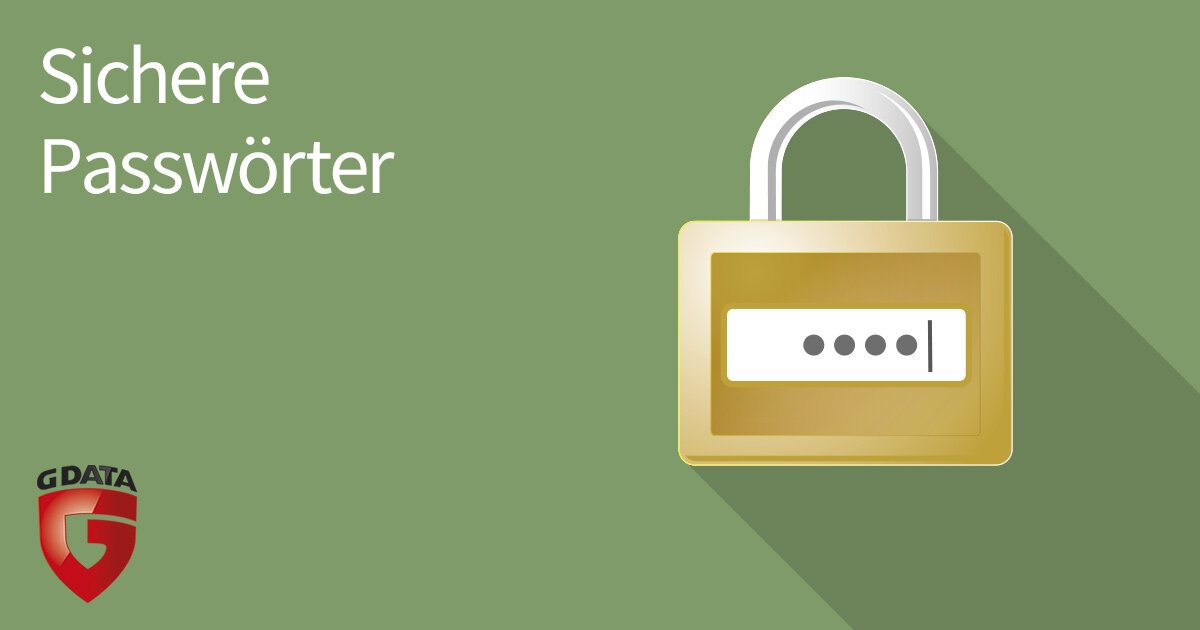 Sicheres Passwort erstellen: So geht es richtig | G DATA